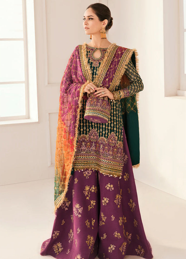 Chantelle by Baroque Unstitched Embroidered Chiffon 3 Piece Suit BQ26UFC BQU-CH11-D06 - Festive Collection