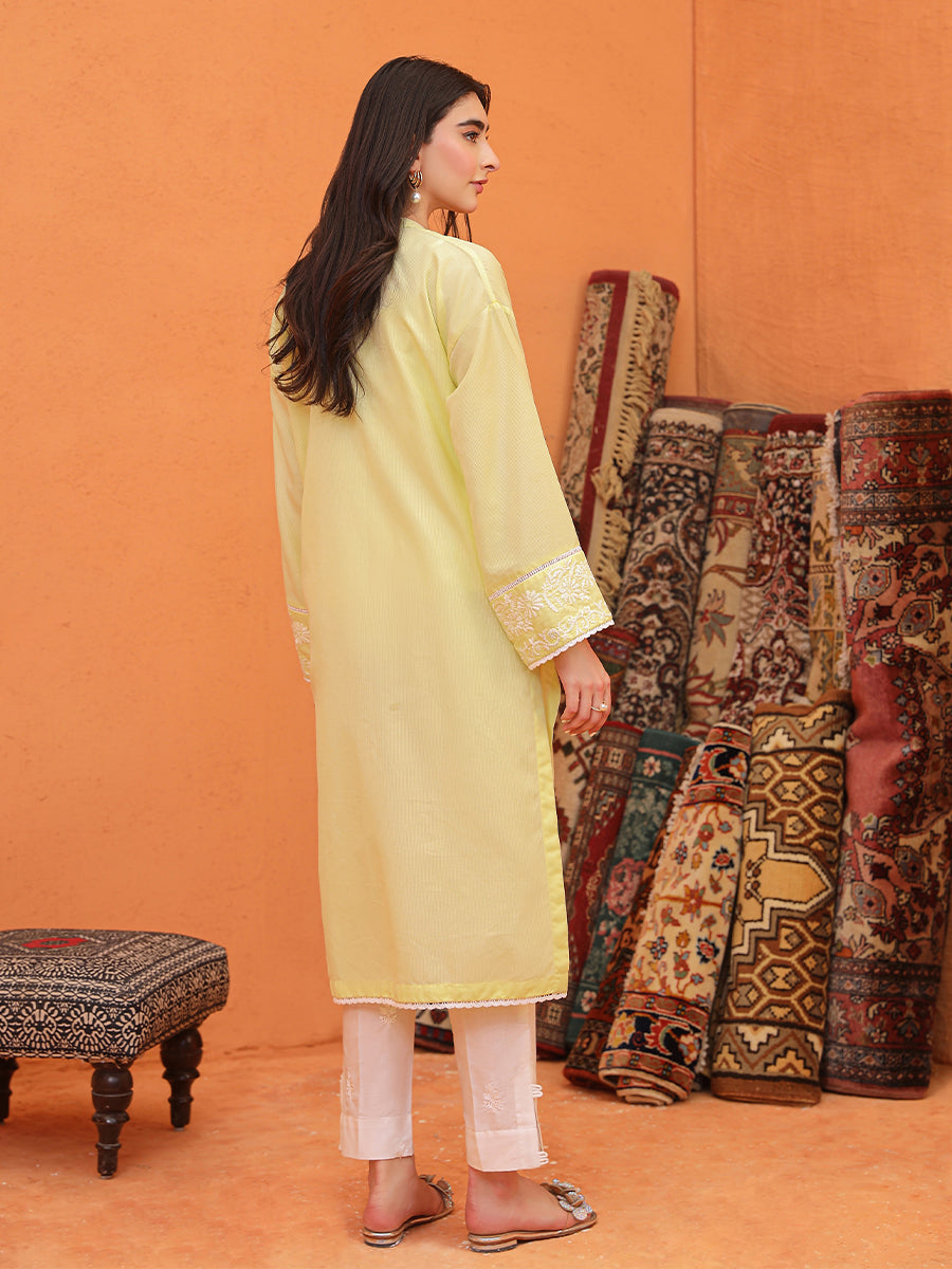 Salitex Women Solids Yarn Dyed 1 Piece Shirt WRTBA24AL213 - Summer Collection