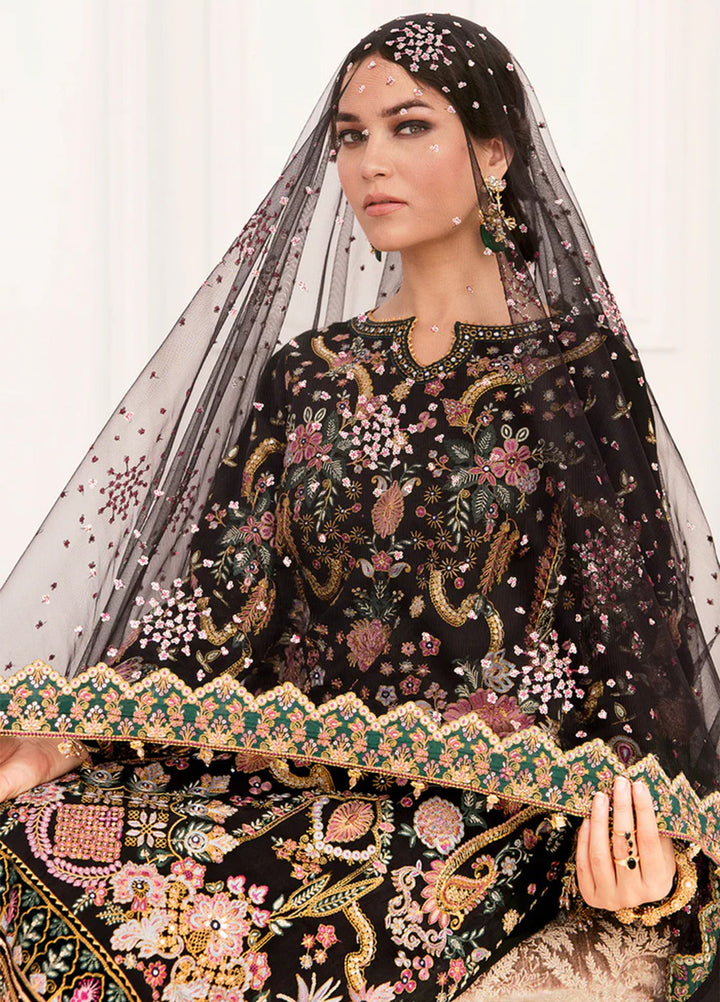 Chantelle by Baroque Unstitched Embroidered Raw Silk 3 Piece Suit BQ26UFC BQU-CH11-D04 - Festive Collection