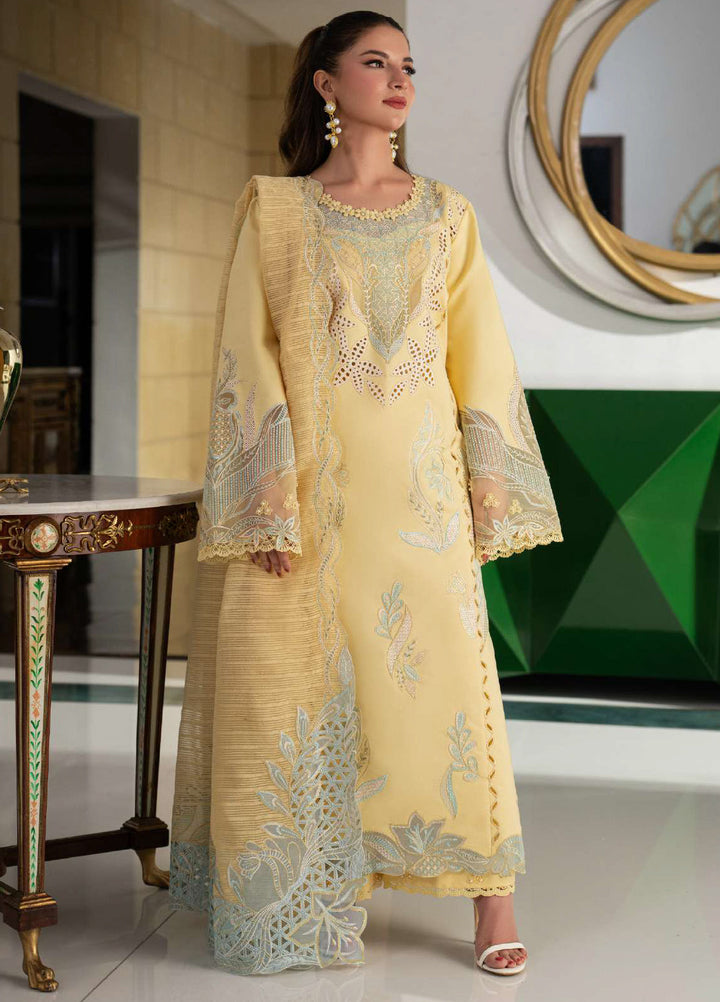 Carnation by Rang Rasiya Unstitched Embroidered Lawn 3 Piece Suit RR26UCL D9 NADIA - Eid Collection