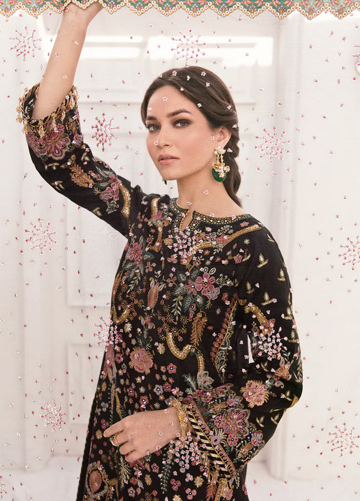 Chantelle by Baroque Unstitched Embroidered Raw Silk 3 Piece Suit BQ26UFC BQU-CH11-D04 - Festive Collection