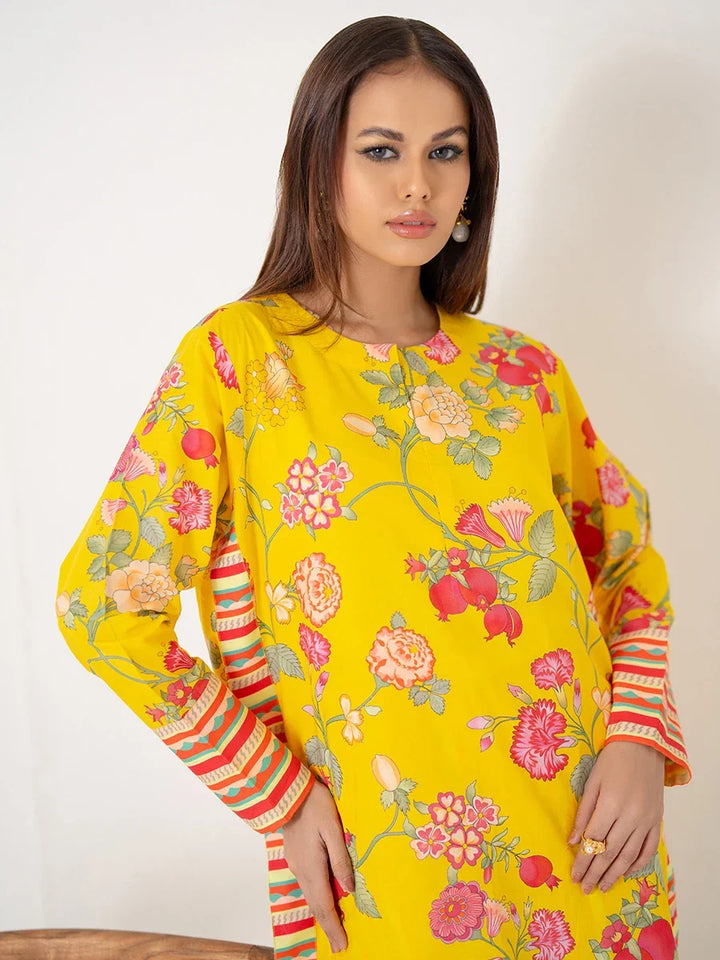 Salitex Women Printed Cambric 2 Piece Suit WRS2BA24AL133 - Winter Collection