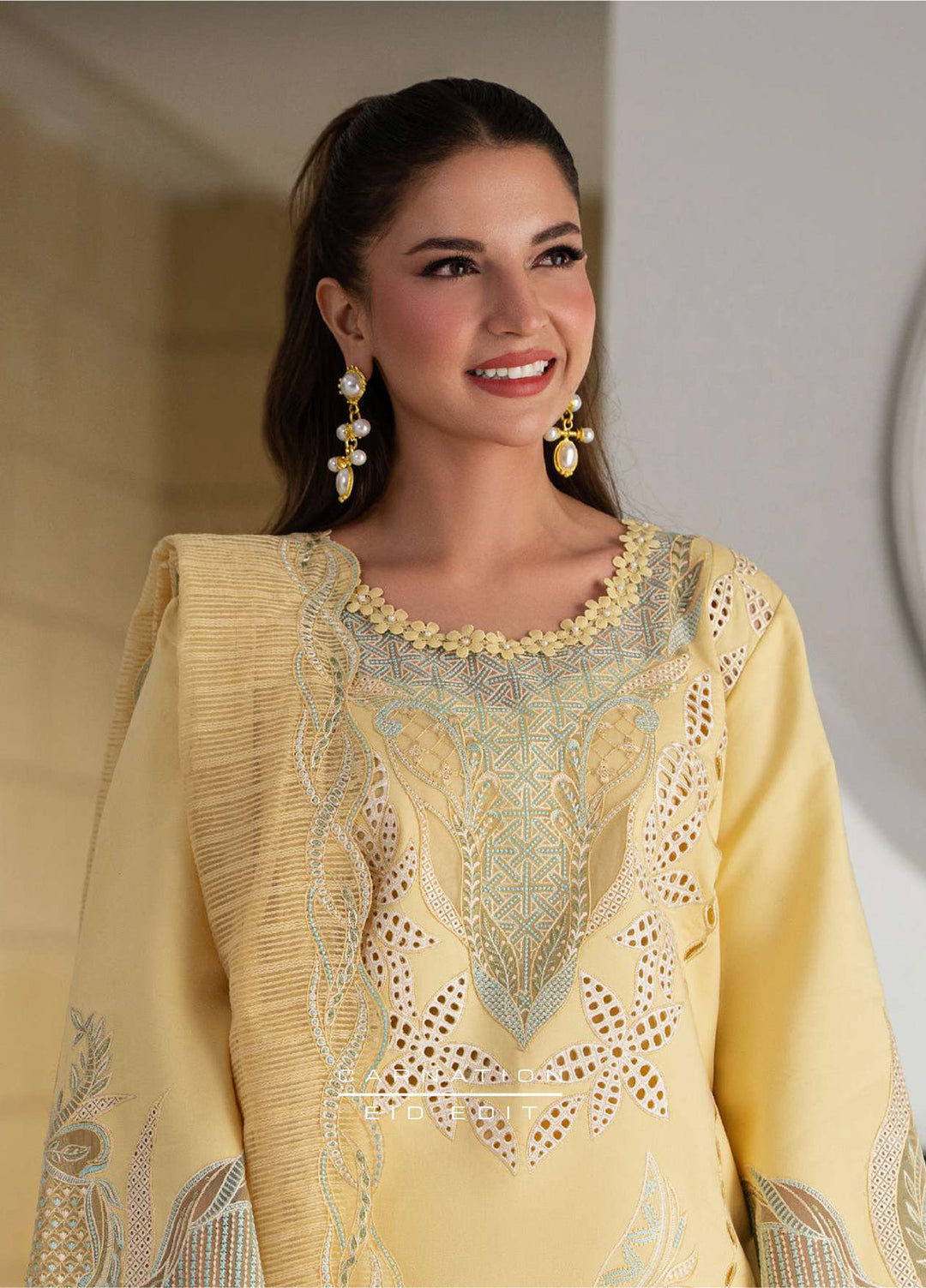 Carnation by Rang Rasiya Unstitched Embroidered Lawn 3 Piece Suit RR26UCL D9 NADIA - Eid Collection