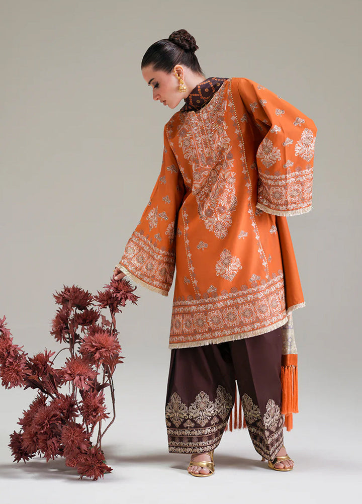 Amour by Bin Ilyas Unstitched Embroidered Lawn 3 Piece Suit BI26ULA 183A - Festive Collection