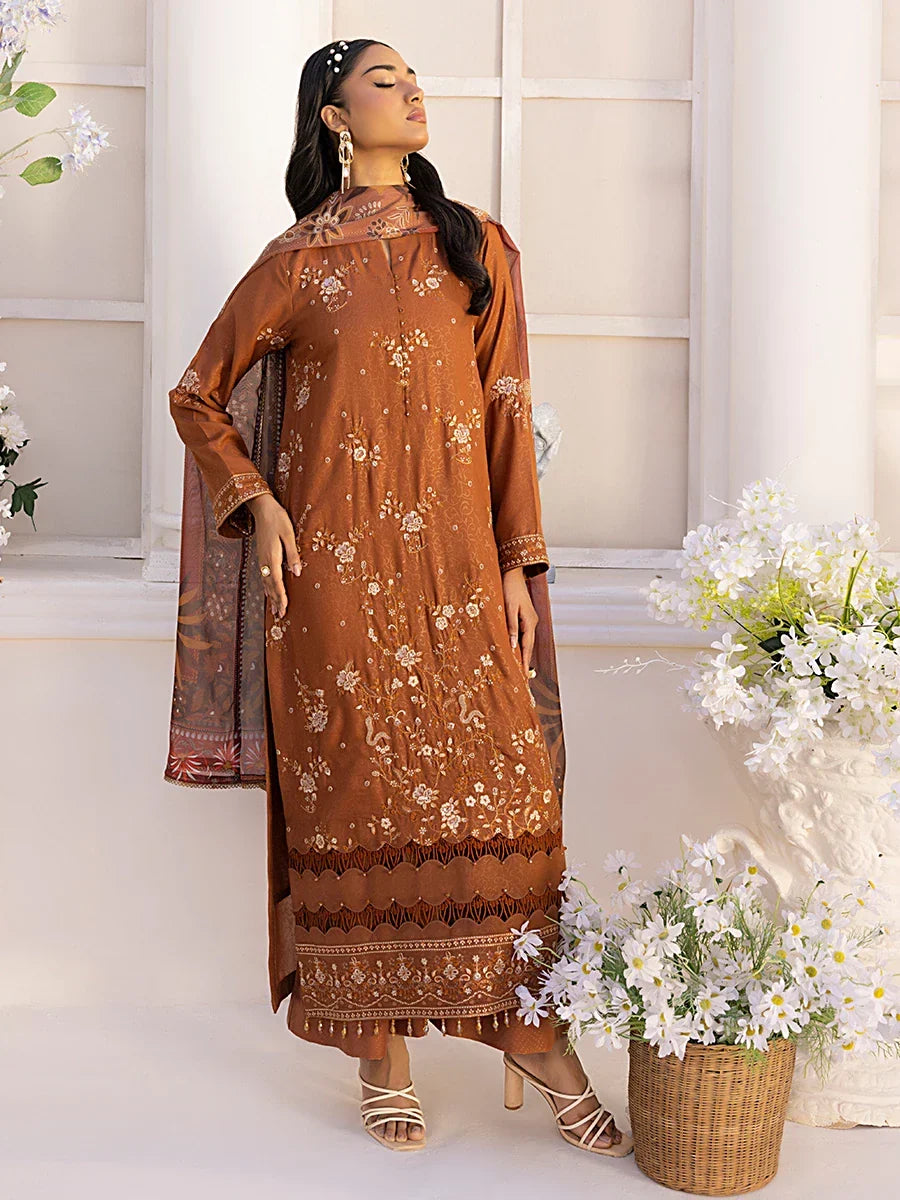 Salitex Women Embroidered Lawn 3 Piece Suit SSW6U3P108 - Summer Collection