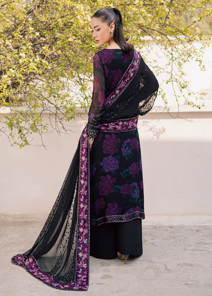Heirloom by Daria Unstitched Embroidered Chiffon 4 Piece Suit DC26UCH DA-56 - Festive Collection