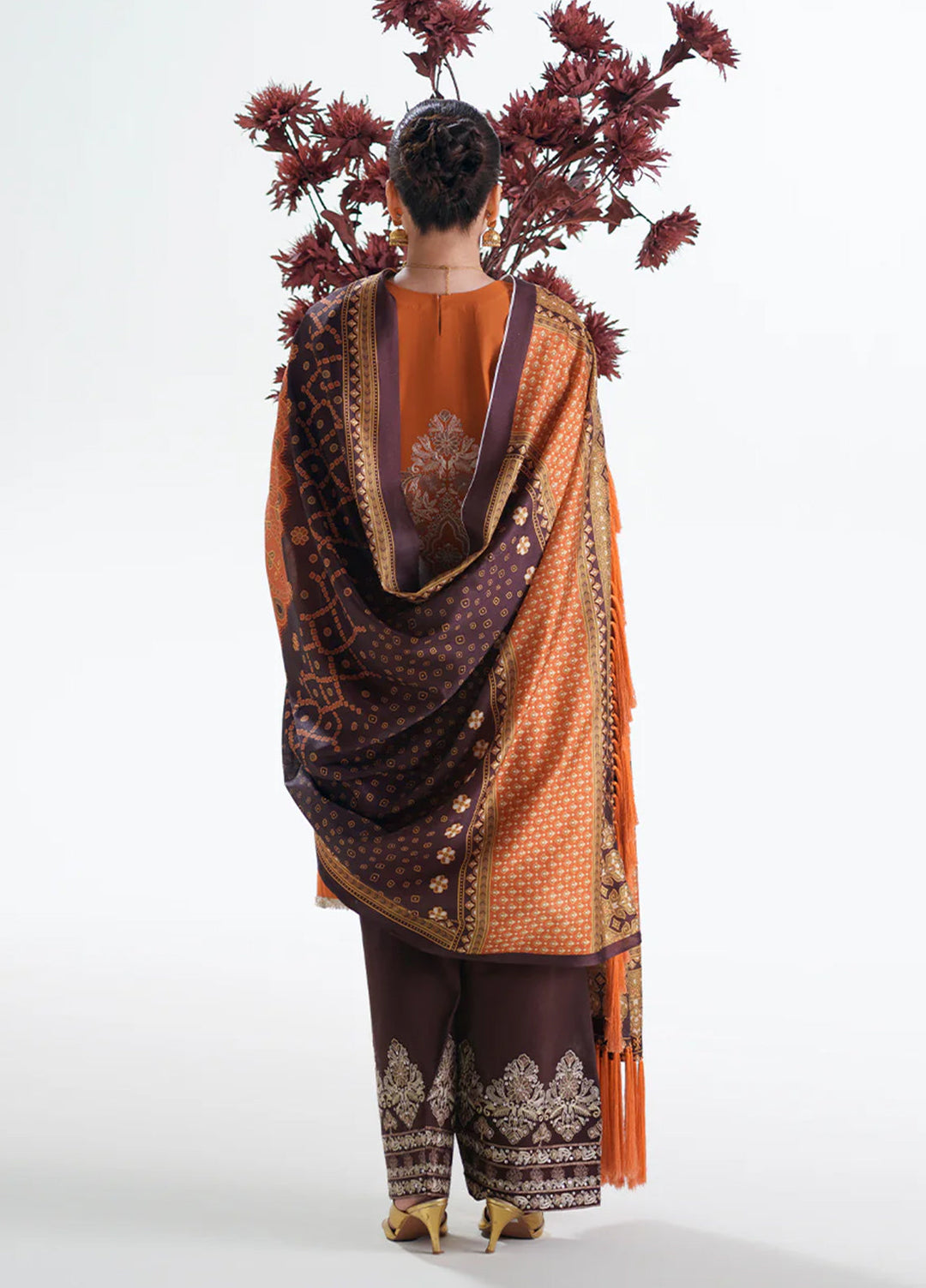 Amour by Bin Ilyas Unstitched Embroidered Lawn 3 Piece Suit BI26ULA 183A - Festive Collection