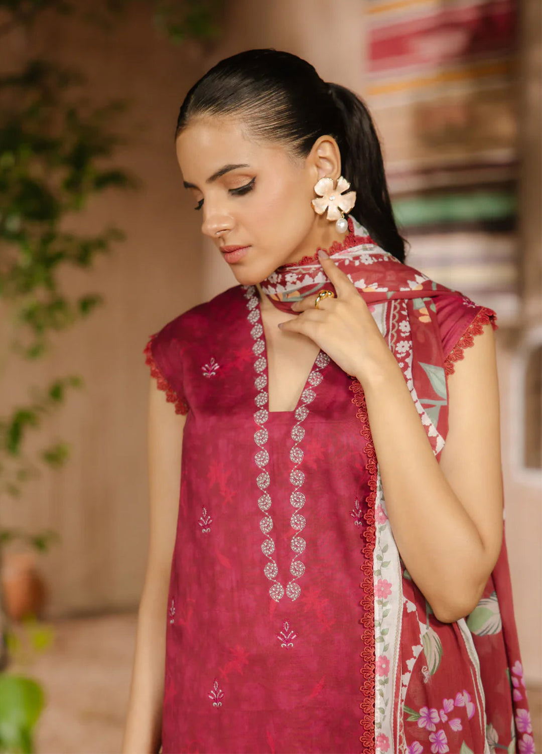 Rangkari by Ayleen Unstitched Embroidered Lawn 3 Piece Suit AY26ULR Alora - Eid Collection