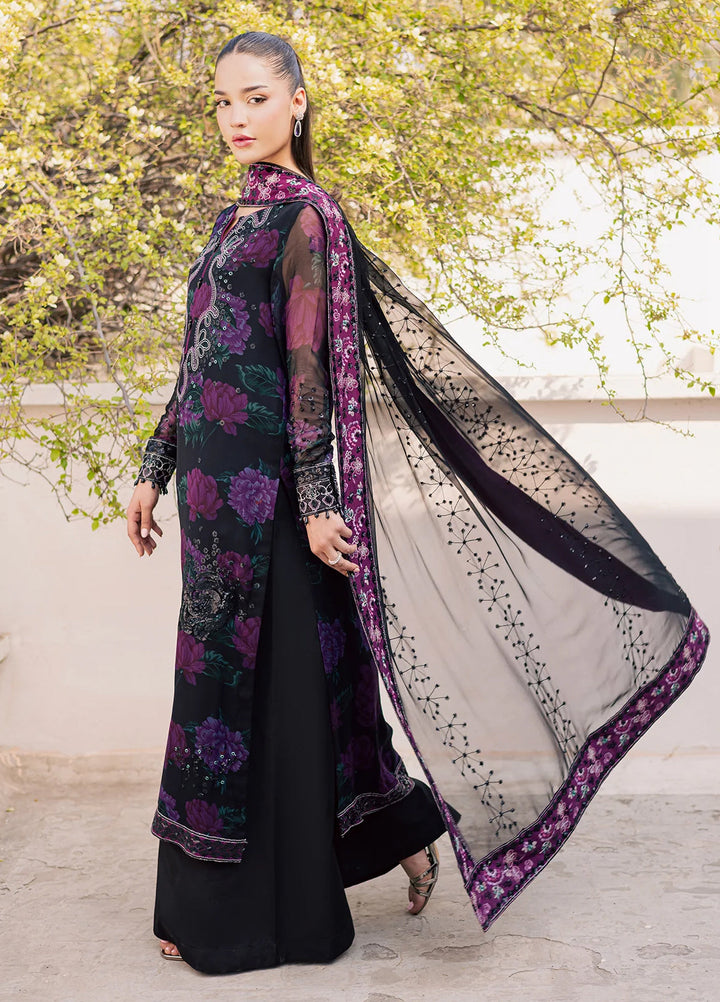 Heirloom by Daria Unstitched Embroidered Chiffon 4 Piece Suit DC26UCH DA-56 - Festive Collection
