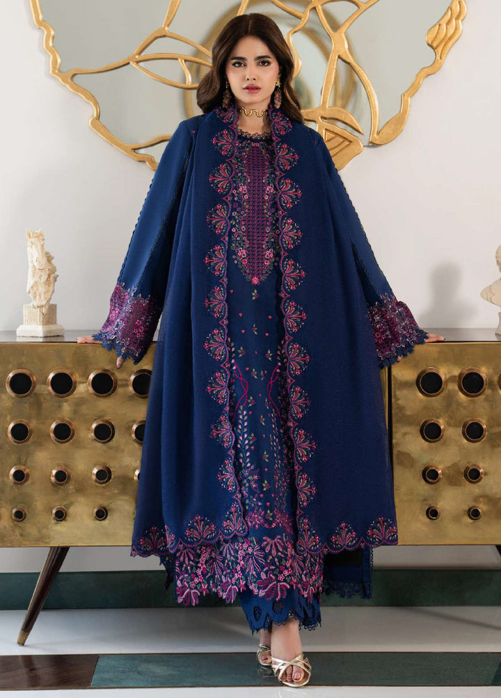 Carnation by Rang Rasiya Unstitched Embroidered Lawn 3 Piece Suit RR26UCL D4 ARIA - Eid Collection