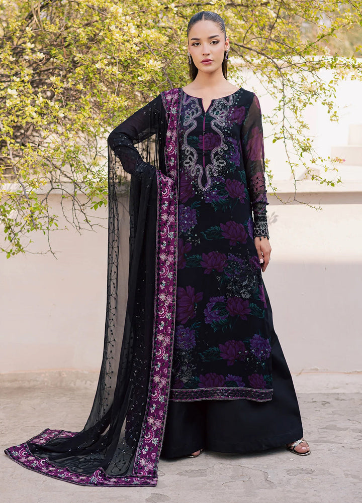 Heirloom by Daria Unstitched Embroidered Chiffon 4 Piece Suit DC26UCH DA-56 - Festive Collection