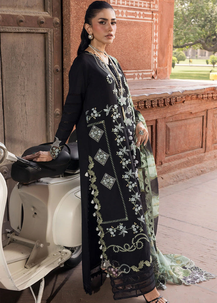 Bloom by Saira Shakira Unstitched Embroidered Lawn 3 Piece Suit SSR26ULB ELISE-05A - Eid Collection