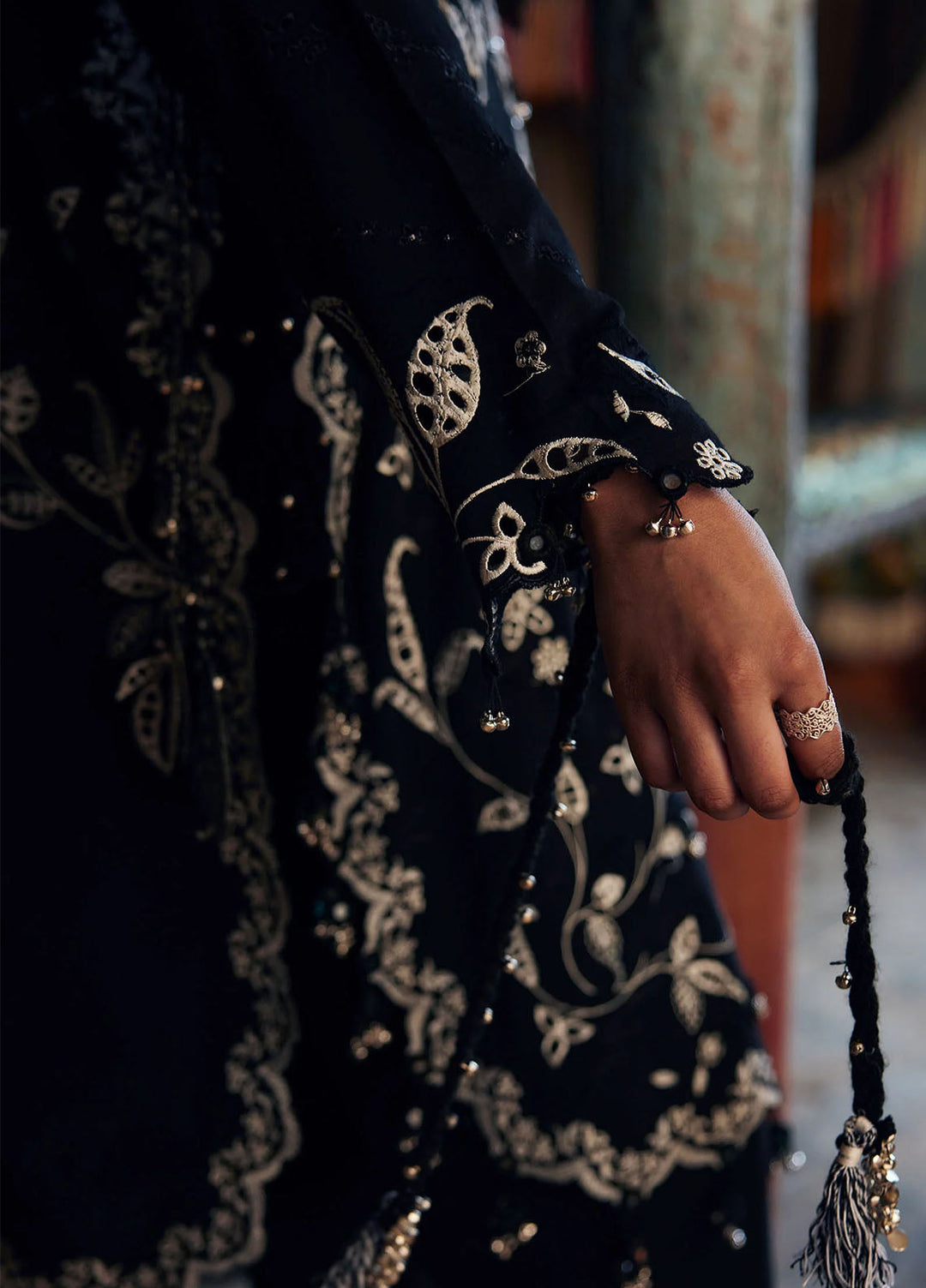 Meili by Zaha Unstitched Embroidered Lawn 3 Piece Suit ZK26UML ZL26-05B - Festive Collection