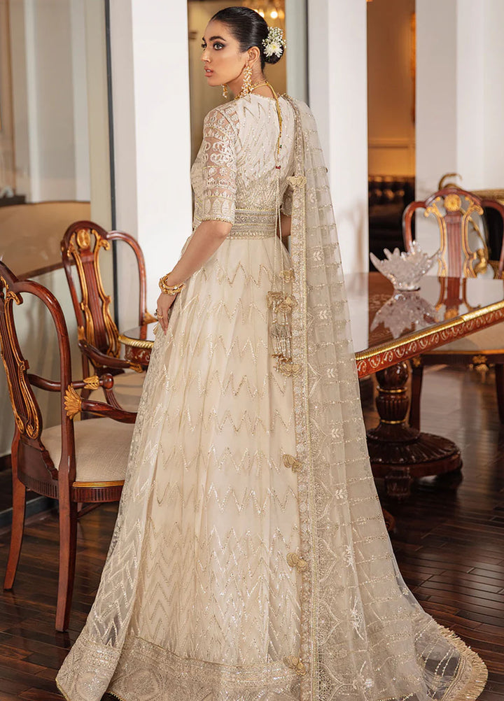 Baroque Embroidered Net Suits Unstitched 3 Piece BQ22CC EC-05 - Luxury Collection