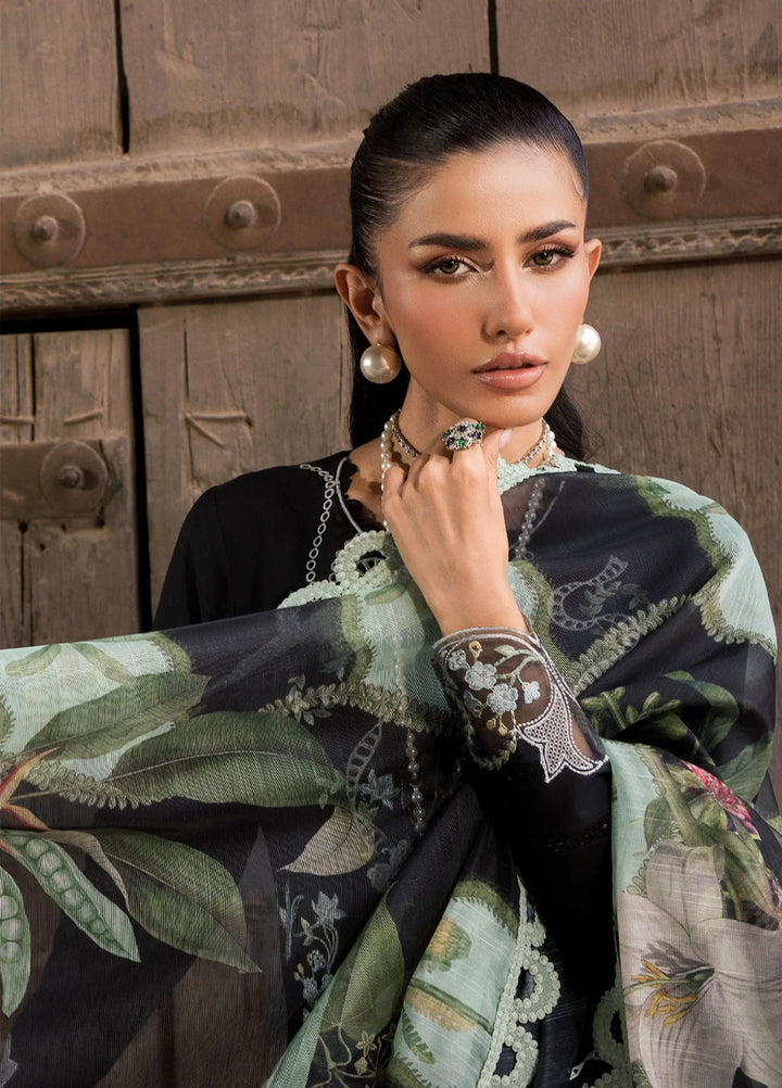 Bloom by Saira Shakira Unstitched Embroidered Lawn 3 Piece Suit SSR26ULB ELISE-05A - Eid Collection