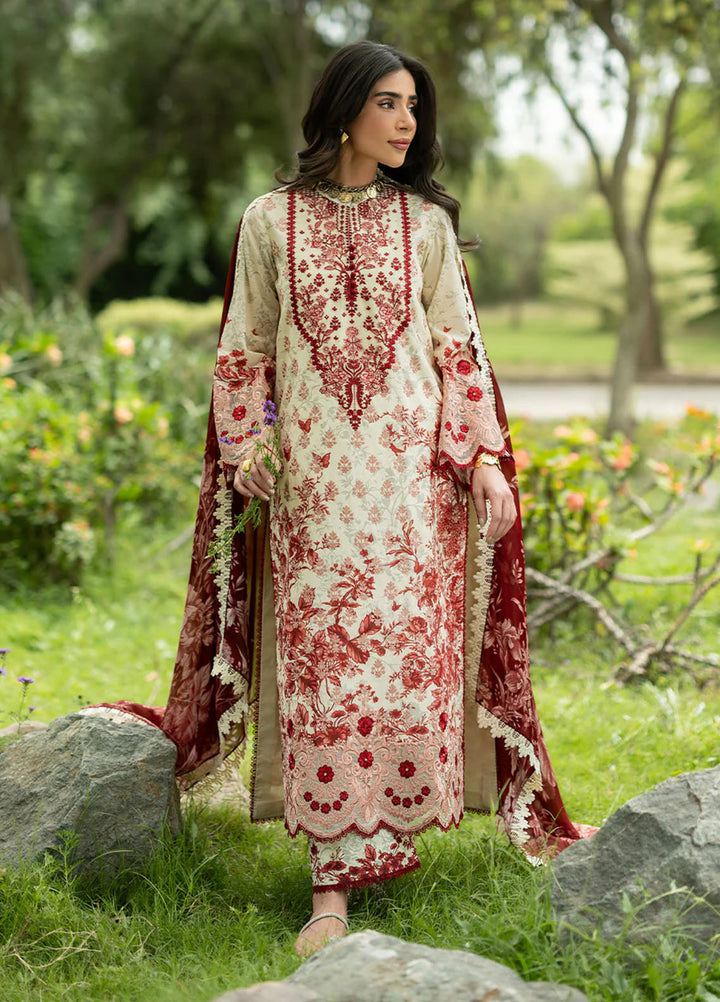 Zainab Chottani Unstitched Embroidered Lawn 3 Piece Suit ZC26ULE Laine 16 - Eid Collection