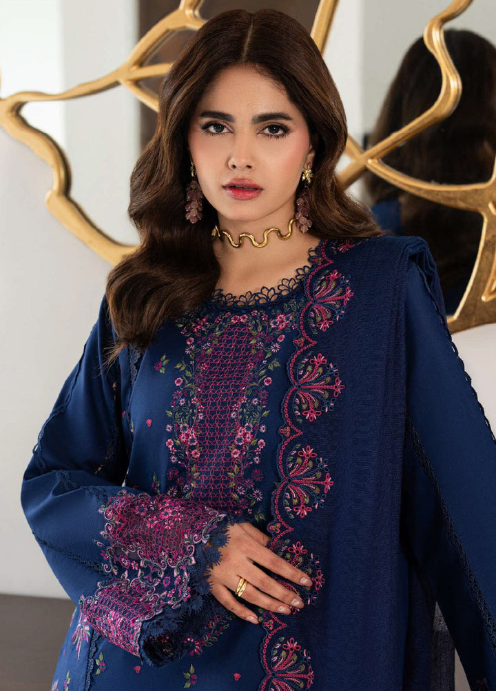 Carnation by Rang Rasiya Unstitched Embroidered Lawn 3 Piece Suit RR26UCL D4 ARIA - Eid Collection