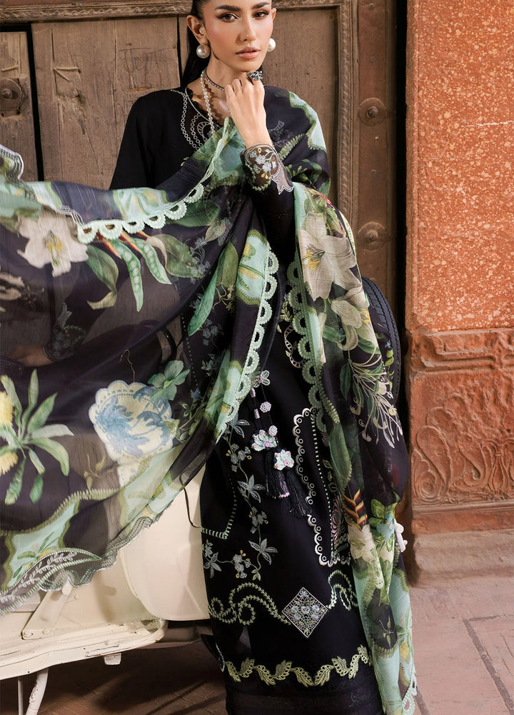 Bloom by Saira Shakira Unstitched Embroidered Lawn 3 Piece Suit SSR26ULB ELISE-05A - Eid Collection