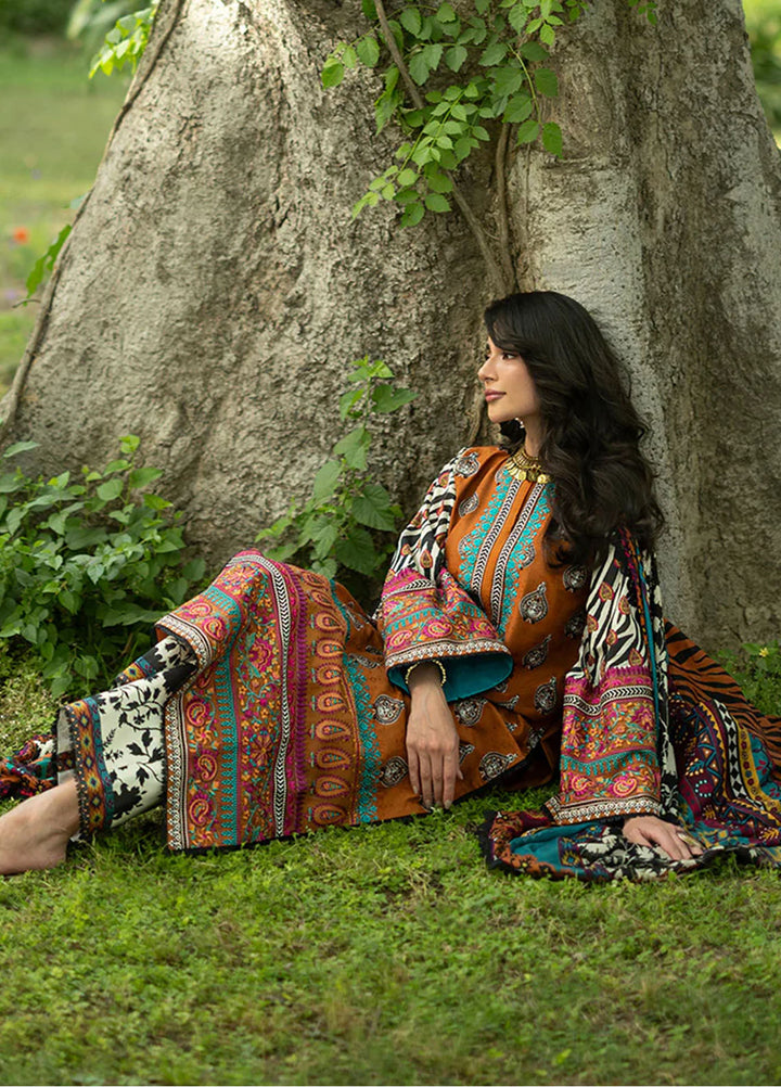 Zainab Chottani Unstitched Embroidered Jacquard 3 Piece Suit ZC26ULE Erin 11 - Eid Collection
