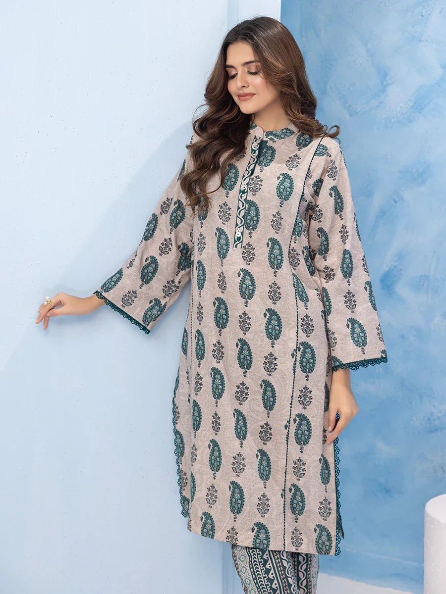 Salitex Women Printed Khaddar 2 Piece Suit SPW6BPE093 - Winter Collection