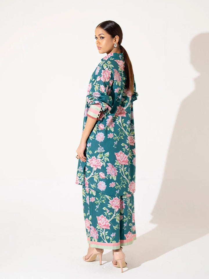 Salitex Women Printed Cambric 2 Piece Suit WRS2BA24AL138 - Winter Collection