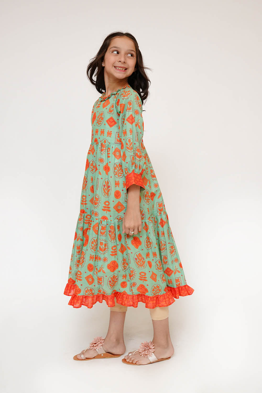 Senorita Kids RTW Printed Lawn Cotton 1 Piece Suit KAA-03482 Eid Collection