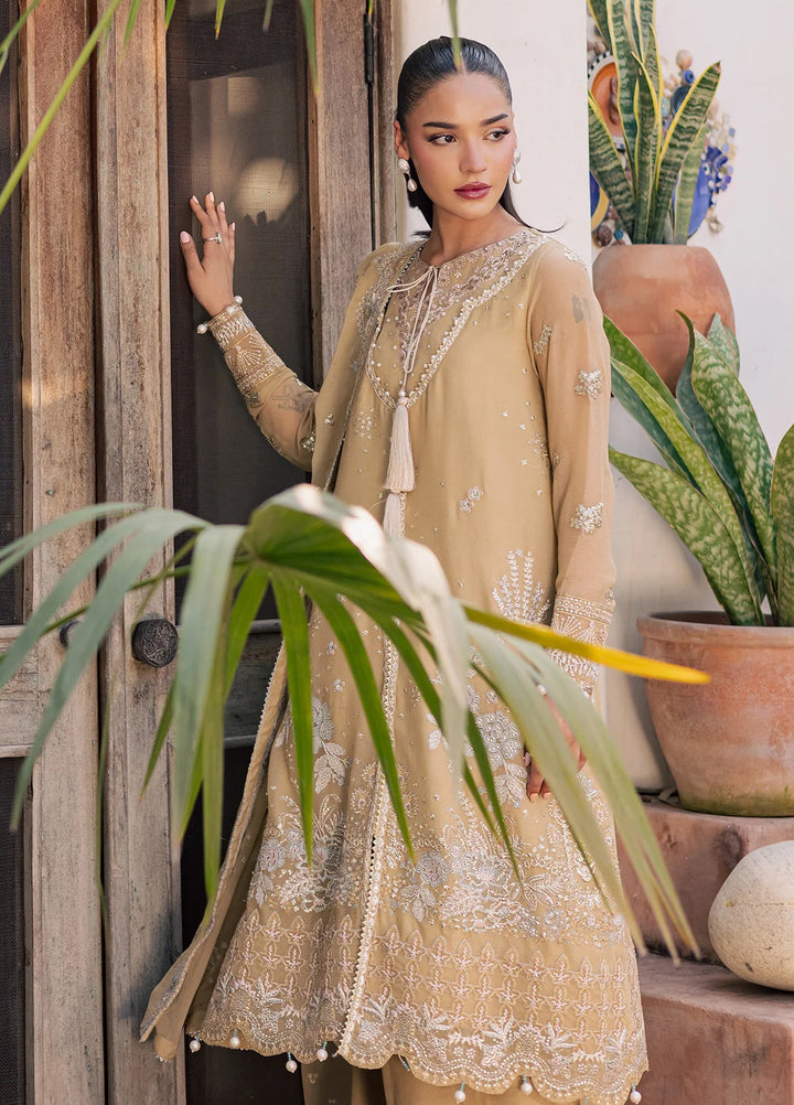 Heirloom by Daria Unstitched Embroidered Chiffon 4 Piece Suit DC26UCH DA-57 - Festive Collection