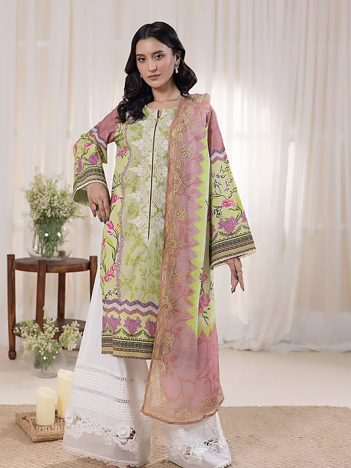 Salitex Women Embroidered Cambric 2 Piece Suit WRS3BA24AL31 - Summer Collection