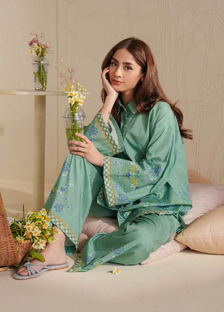 Cross Stitch Unstitched Lawn Printed Lawn 2 Piece Suit CS26UD D-15 Spring Bell - Summer Collection