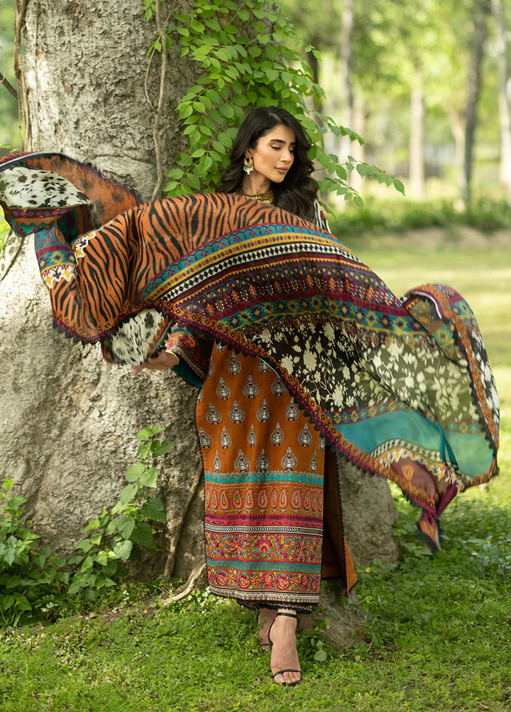 Zainab Chottani Unstitched Embroidered Jacquard 3 Piece Suit ZC26ULE Erin 11 - Eid Collection