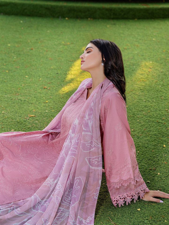 Sole by Yards Unstitched Embroidered Lawn 3 Piece Suit Lucent Casual Collection