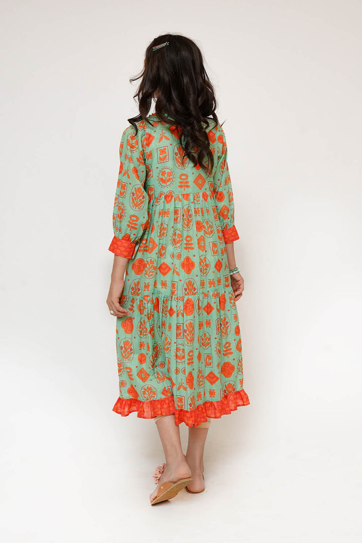 Senorita Kids RTW Printed Lawn Cotton 1 Piece Suit KAA-03482 Eid Collection