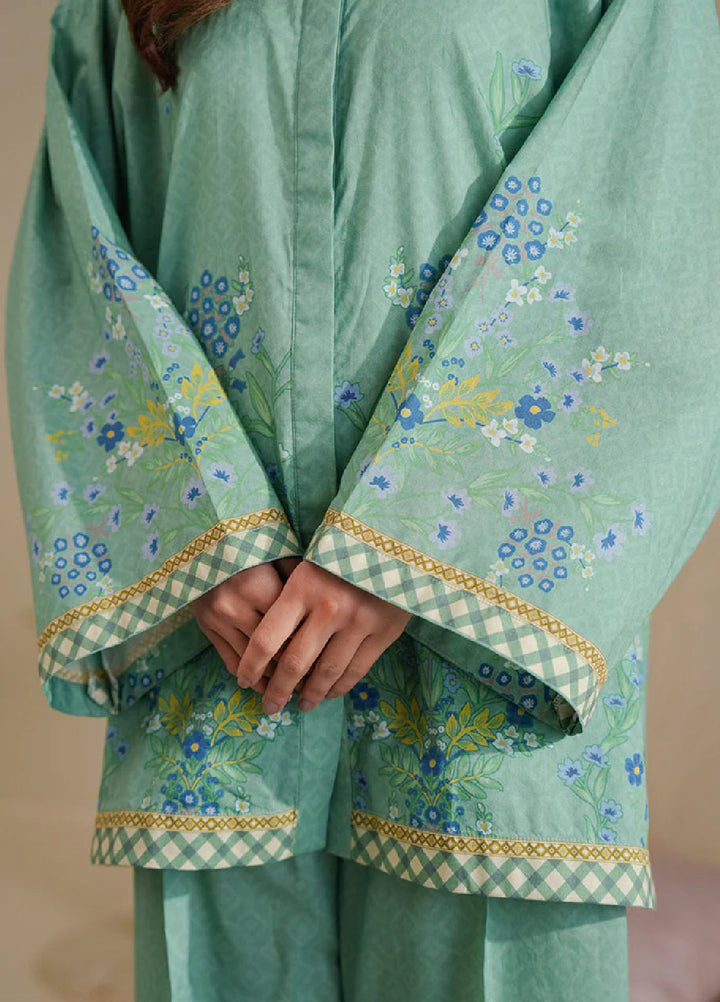 Cross Stitch Unstitched Lawn Printed Lawn 2 Piece Suit CS26UD D-15 Spring Bell - Summer Collection