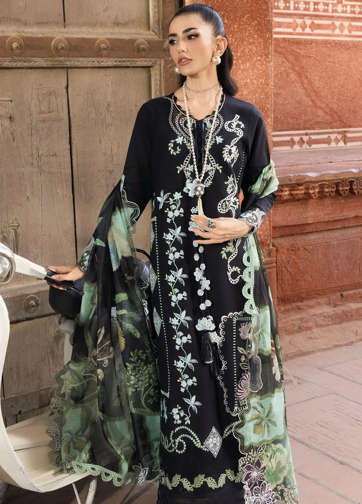Bloom by Saira Shakira Unstitched Embroidered Lawn 3 Piece Suit SSR26ULB ELISE-05A - Eid Collection