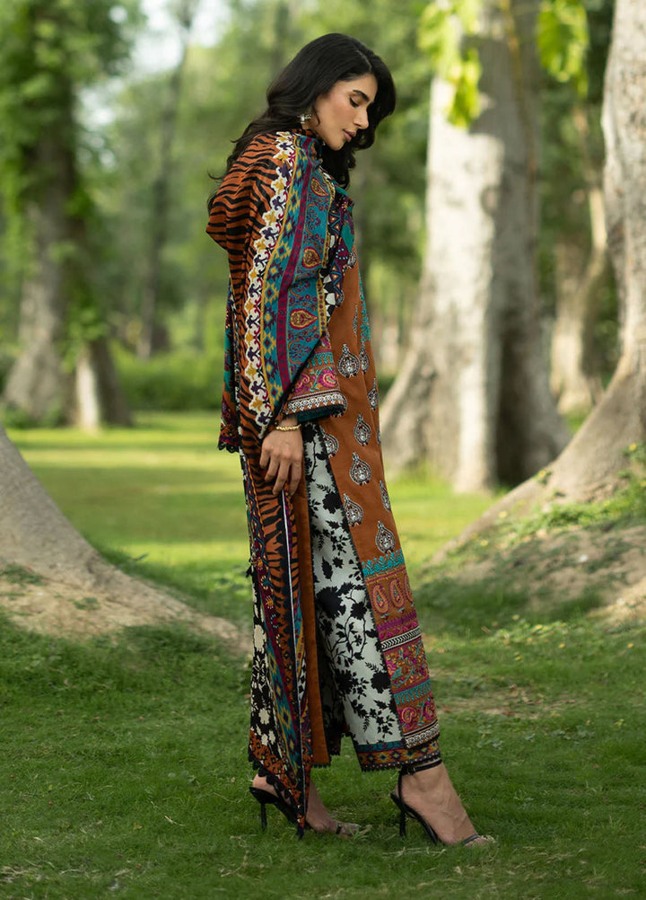 Zainab Chottani Unstitched Embroidered Jacquard 3 Piece Suit ZC26ULE Erin 11 - Eid Collection