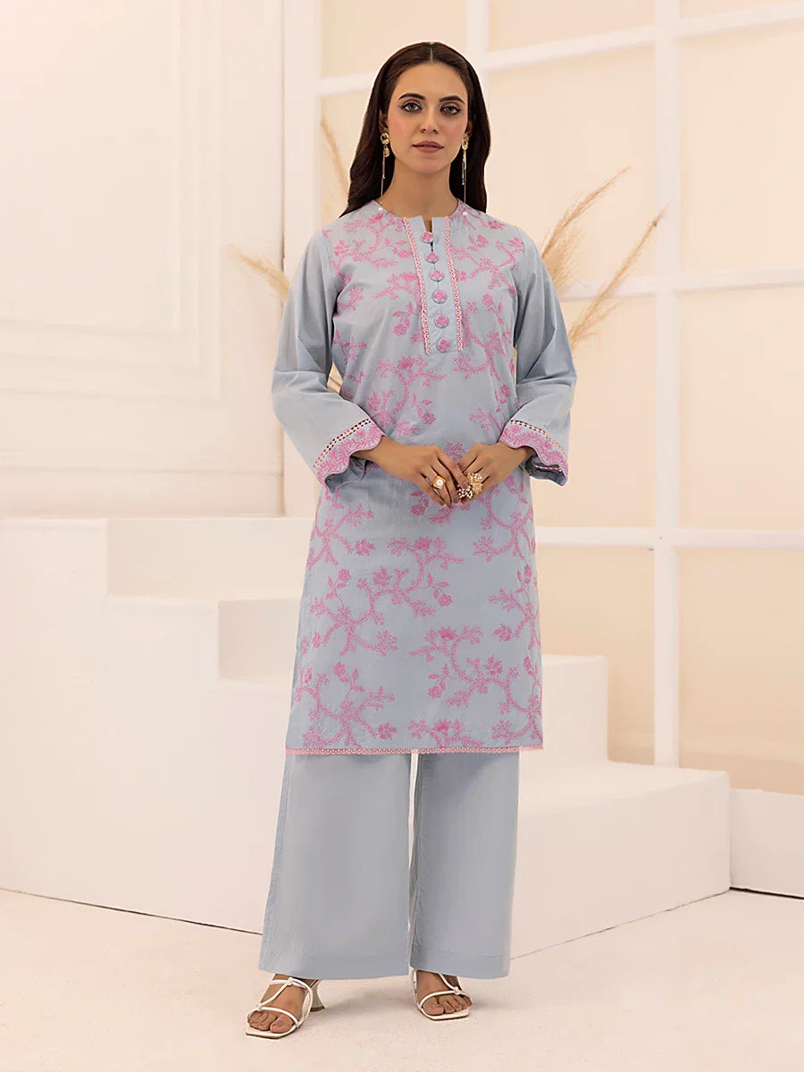 Salitex Women Embroidered Cambric 2 Piece Suit WRS3BA24AL35 - Summer Collection