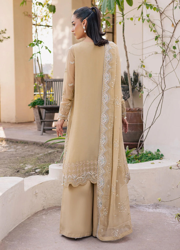 Heirloom by Daria Unstitched Embroidered Chiffon 4 Piece Suit DC26UCH DA-57 - Festive Collection