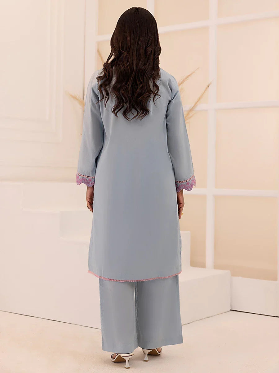 Salitex Women Embroidered Cambric 2 Piece Suit WRS3BA24AL35 - Summer Collection