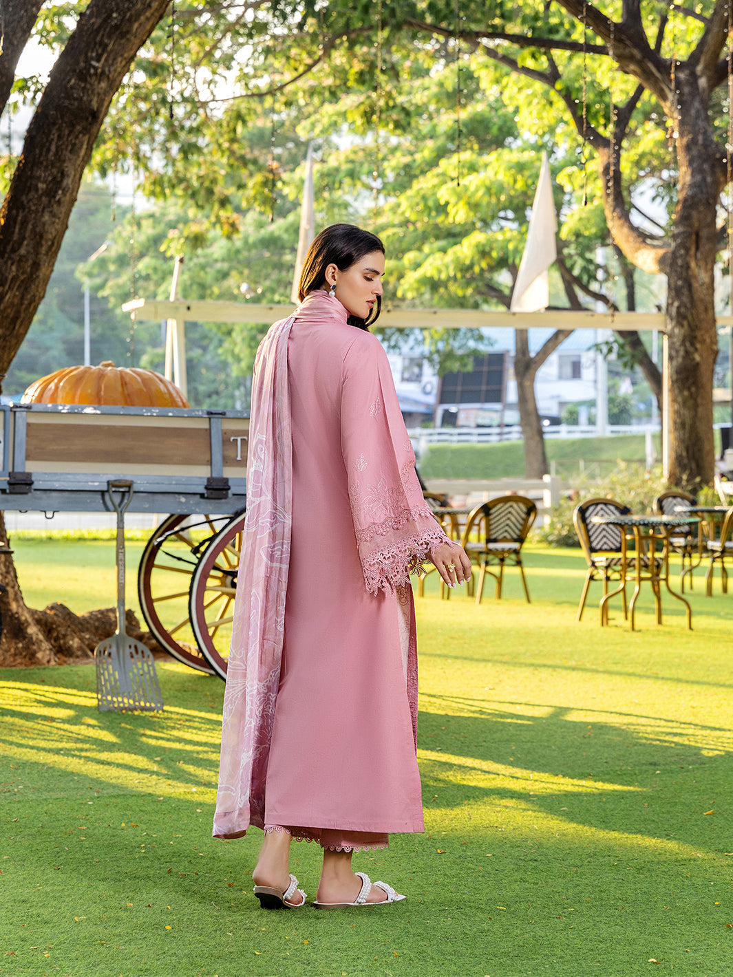 Sole by Yards Unstitched Embroidered Lawn 3 Piece Suit Lucent Casual Collection