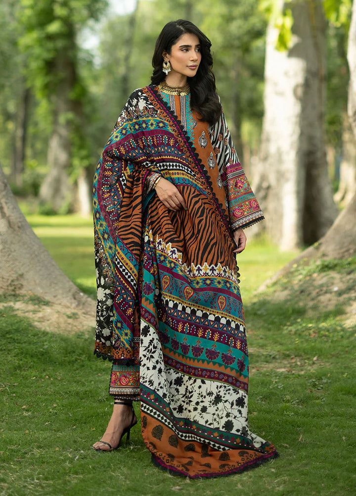Zainab Chottani Unstitched Embroidered Jacquard 3 Piece Suit ZC26ULE Erin 11 - Eid Collection