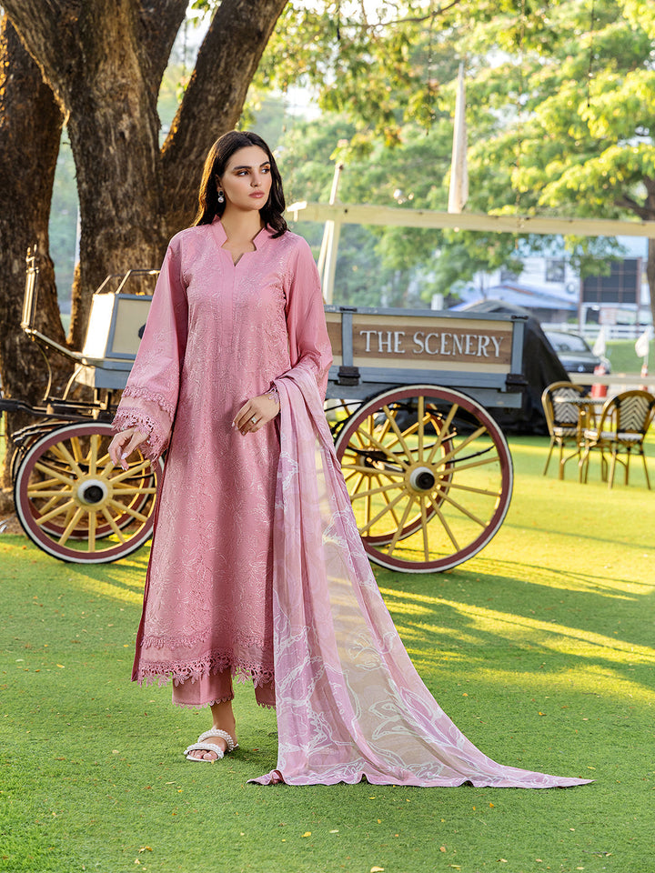 Sole by Yards Unstitched Embroidered Lawn 3 Piece Suit Lucent Casual Collection