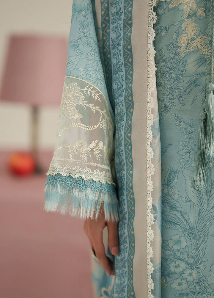 JoJo by Bin Ilyas Unstitched Embroidered Lawn 3 Piece Suit BI26UJJ D-86A - Summer Collection
