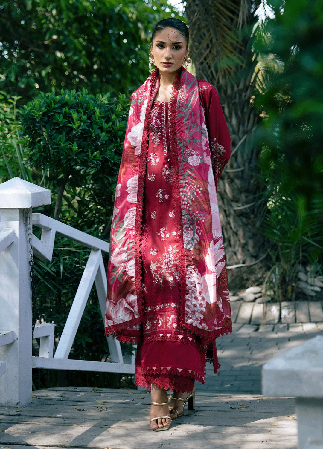 Raum by Sarb Unstitched Embroidered Lawn 3 Piece Suit RS26ULL RLL-06 - Eid Collection