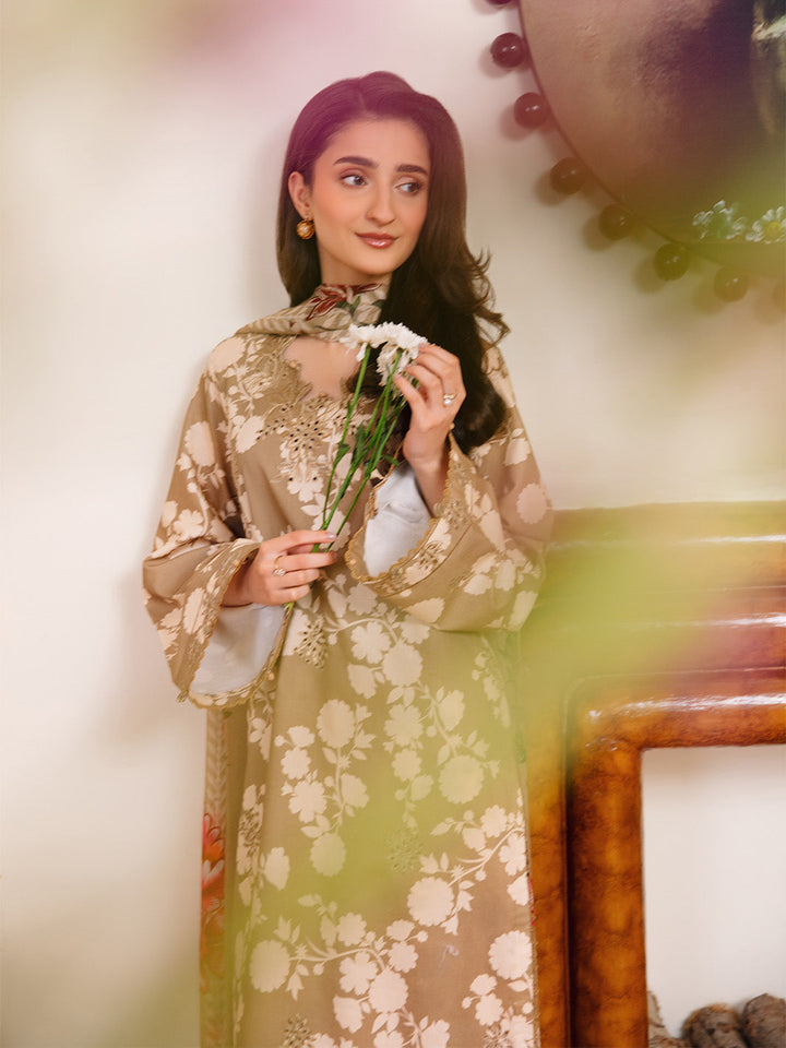 Femmora by Yards Unstitched Embroidered Lawn 3 Piece Suit Zinnia Casual Collection