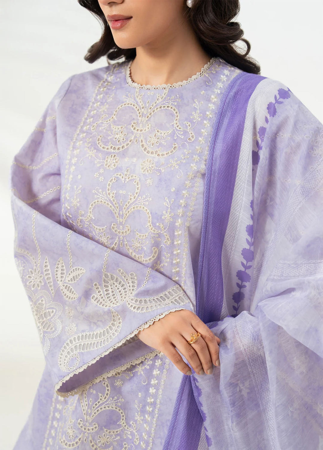 Namah by Xenia Formals Unstitched Embroidered Lawn 3 Piece Suit XF26UNL 06 - Amzin - Festive Collection