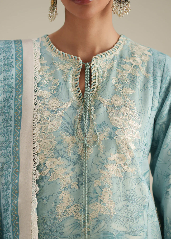 JoJo by Bin Ilyas Unstitched Embroidered Lawn 3 Piece Suit BI26UJJ D-86A - Summer Collection