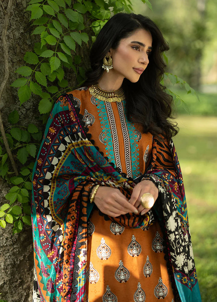 Zainab Chottani Unstitched Embroidered Jacquard 3 Piece Suit ZC26ULE Erin 11 - Eid Collection