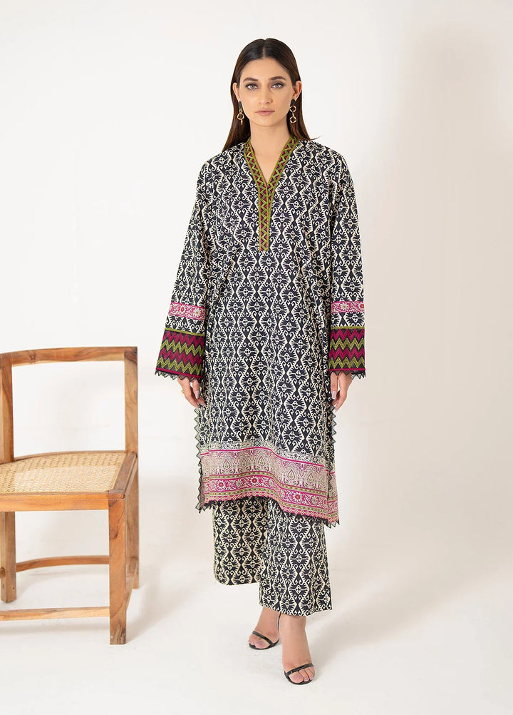 Salitex Women Printed Cambric 2 Piece Suit WRTKBA24AL198 - Summer Collection