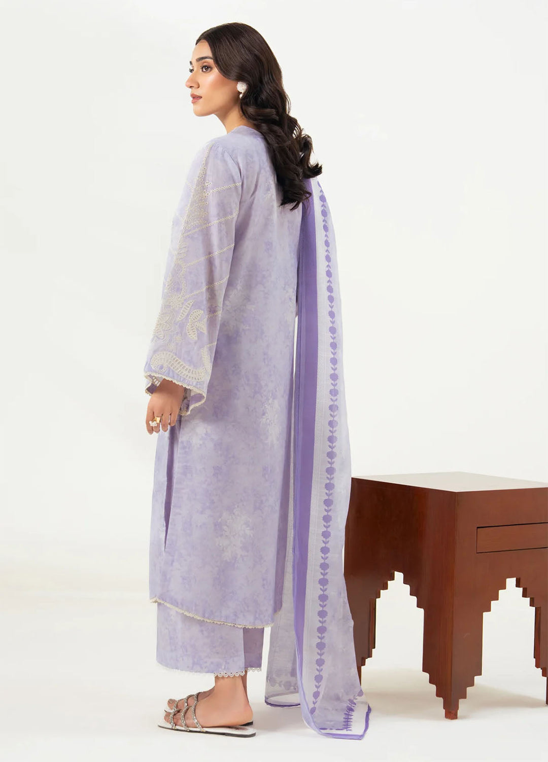 Namah by Xenia Formals Unstitched Embroidered Lawn 3 Piece Suit XF26UNL 06 - Amzin - Festive Collection
