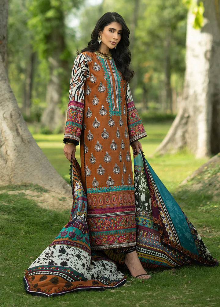 Zainab Chottani Unstitched Embroidered Jacquard 3 Piece Suit ZC26ULE Erin 11 - Eid Collection